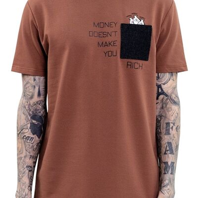 Money Bags Denim Pocket Tee