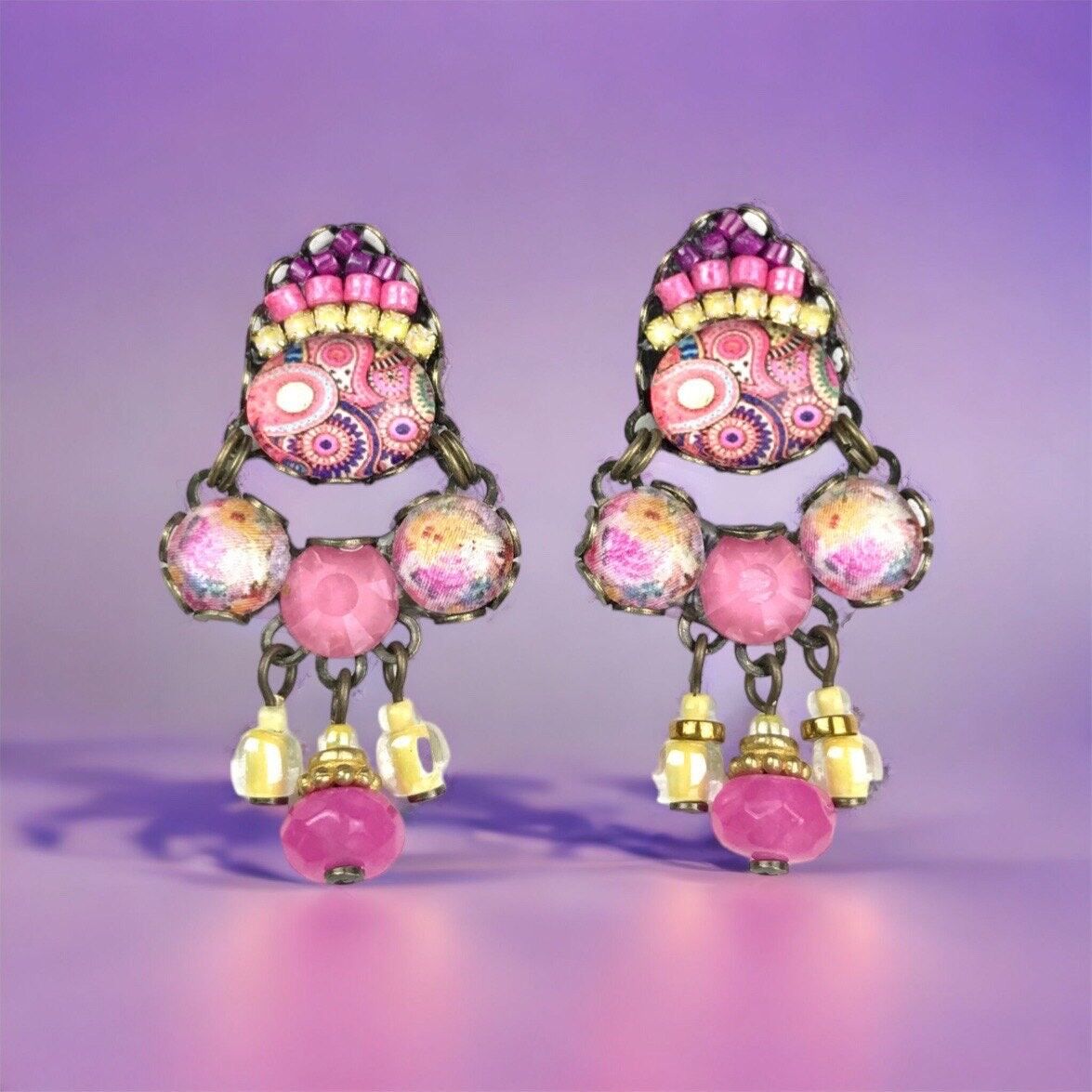 ORECCHINI IN CRISTALLO SAKURA