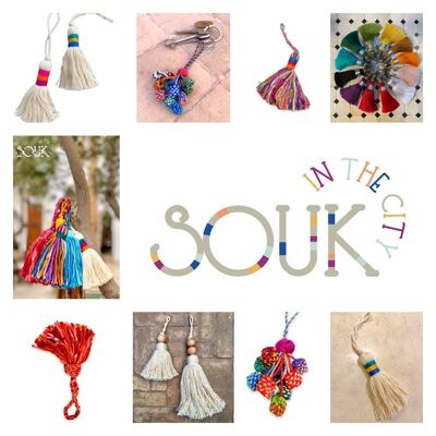 SOUK in the CITY - Tassels & Keyhangers - DISCOVERY BOX