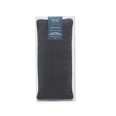 Coussin pour les yeux en lin Tonic Luxe Revive Charcoal