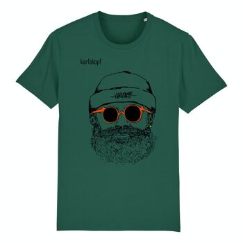 HIPSTER | T-shirt homme 100% coton biologique | VERT DOUX 3