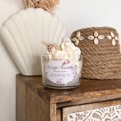 Chantilly candle praline rock scent
