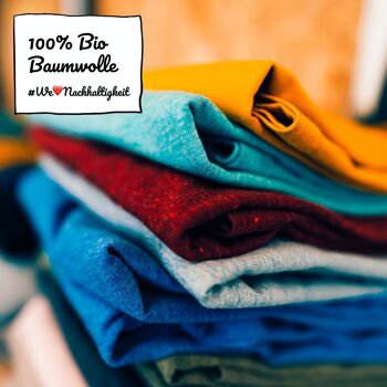 MINEUR | T-shirt homme 100% coton biologique | BLEU 5
