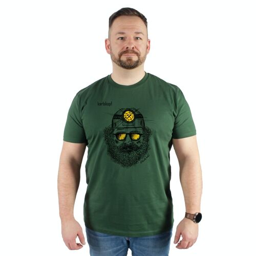 BERGMANN | Herren T-Shirt aus 100% Bio-Baumwolle | SOFTGRÜN