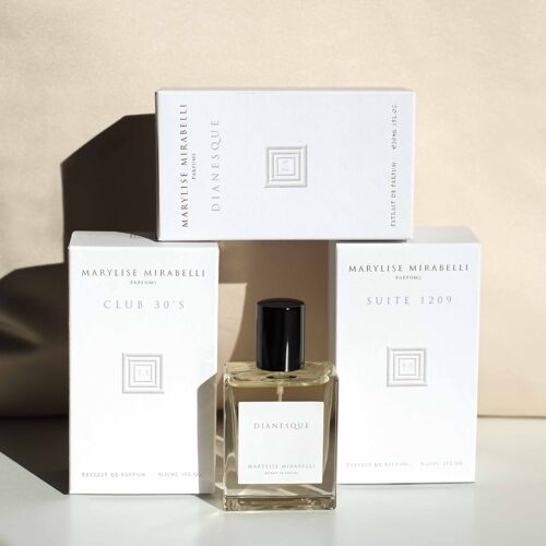 Pack Découverte — 5 x 3 Extraits de Parfums 30ml + 3 testeurs 30ml offerts