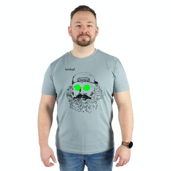 PATINEUR | T-shirt homme 100% coton biologique | TERRE BLEUE 1