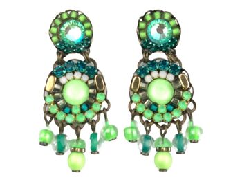 BOUCLES D'OREILLES CITRON VERT 2