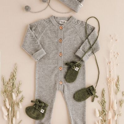 Cashmere Baby Jumpsuit - Alexandra Gray