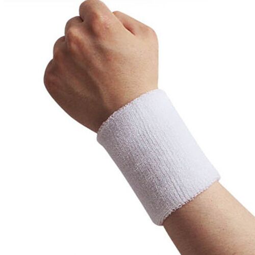 Fitness sweat-absorbent wristband