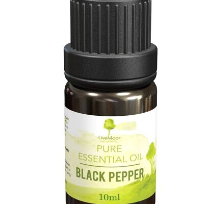 Olio essenziale di pepe nero da 10 ml