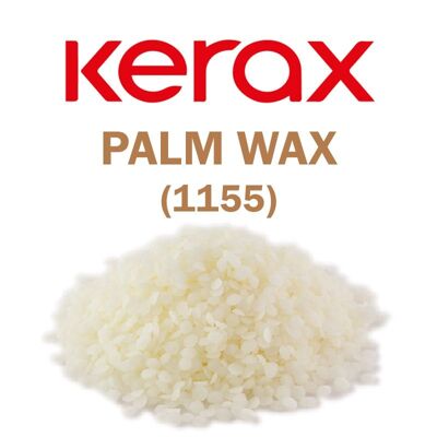 1kg Kerawax 1155 cera de palma endurecida de Kerax para velas/uso cosmético