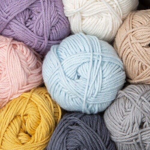 Acrylic Knitting Yarn - 100g Packs - Various Colours