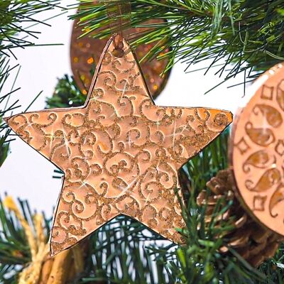 Prägeset für Weihnachtsbaumschmuck aus Metall