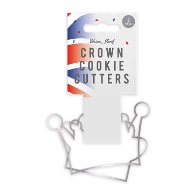 Emporte-pièces Couronne - 2pk