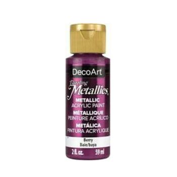 Peintures artisanales acryliques métalliques éblouissantes DecoArt. 2 onces / 59 ml 3