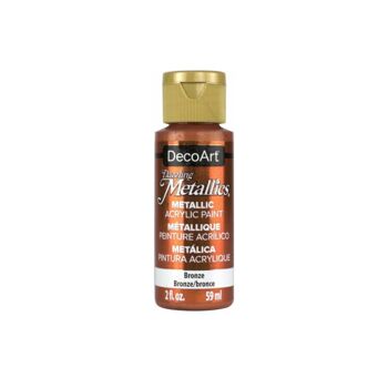 Peintures artisanales acryliques métalliques éblouissantes DecoArt. 2 onces / 59 ml 7