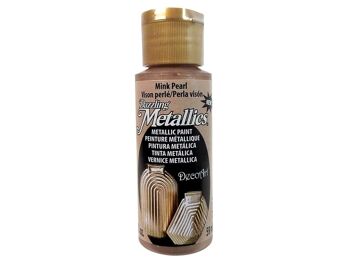 Peintures artisanales acryliques métalliques éblouissantes DecoArt. 2 onces / 59 ml 16