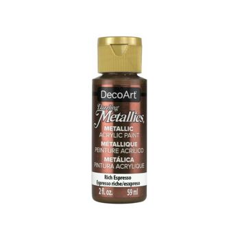 Peintures artisanales acryliques métalliques éblouissantes DecoArt. 2 onces / 59 ml 20