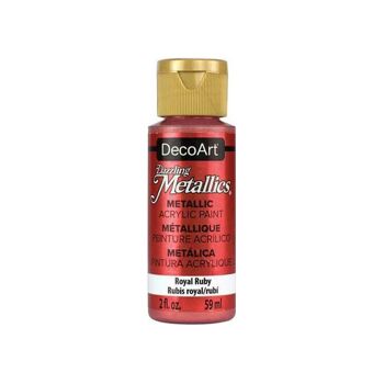 Peintures artisanales acryliques métalliques éblouissantes DecoArt. 2 onces / 59 ml 22