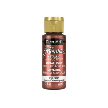 Peintures artisanales acryliques métalliques éblouissantes DecoArt. 2 onces / 59 ml 28