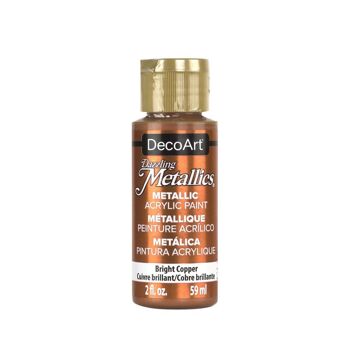 Peintures artisanales acryliques métalliques éblouissantes DecoArt. 2 onces / 59 ml 36