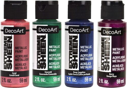 DecoArt Extreme Sheen Set (Crown Jewels) - Set of 4