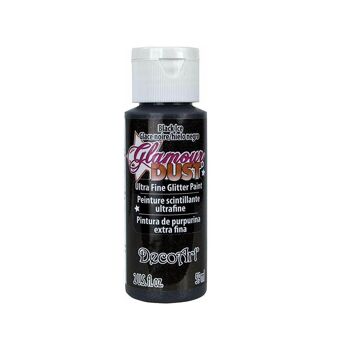 DecoArt Glamour Dust Peinture artisanale à paillettes ultra fines 2 oz (59 ml) - Différentes couleurs 2