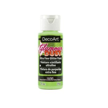 DecoArt Glamour Dust Peinture artisanale à paillettes ultra fines 2 oz (59 ml) - Différentes couleurs 11