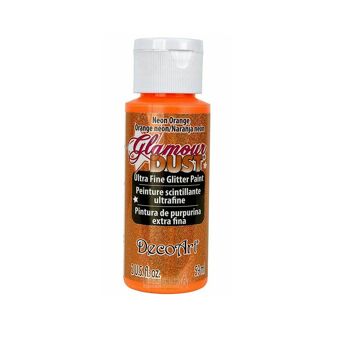 DecoArt Glamour Dust Peinture artisanale à paillettes ultra fines 2 oz (59 ml) - Différentes couleurs 15