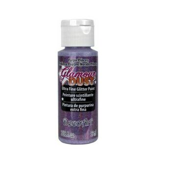 DecoArt Glamour Dust Peinture artisanale à paillettes ultra fines 2 oz (59 ml) - Différentes couleurs 19