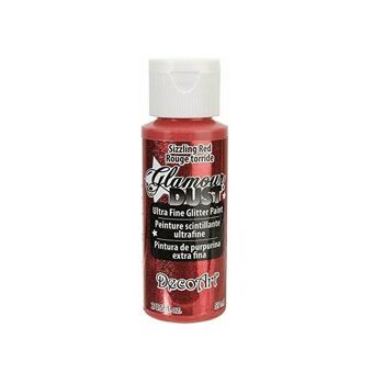 DecoArt Glamour Dust Peinture artisanale à paillettes ultra fines 2 oz (59 ml) - Différentes couleurs 22