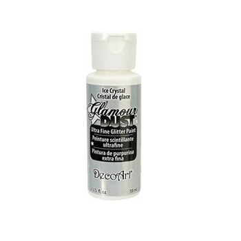 DecoArt Glamour Dust Peinture artisanale à paillettes ultra fines 2 oz (59 ml) - Différentes couleurs 32