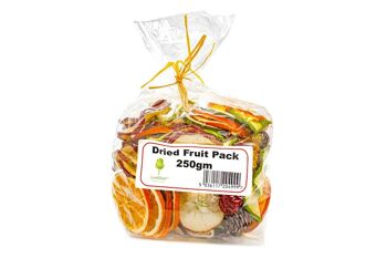 Pack de fruits secs - Parfait pour la décoration de Noël / Présentoir - Pack de 250 g