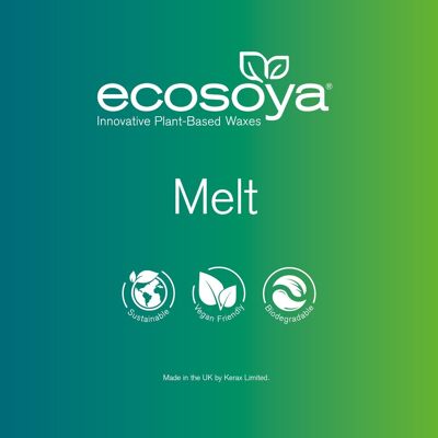 EcoSoya Melt - Cera de Soja Pellets / Hojuelas - Varios Tamaños