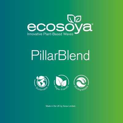 EcoSoya Pillar Blend - Granulés/flocons de cire de soja - Différentes tailles