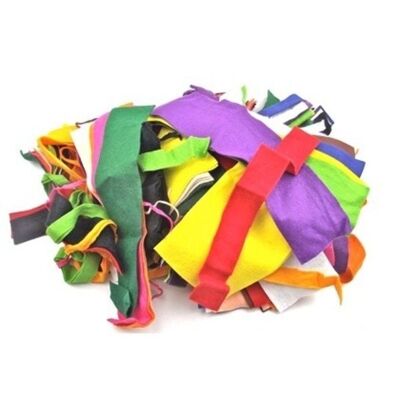 Recortes de fieltro - Bolsa de 1 kg