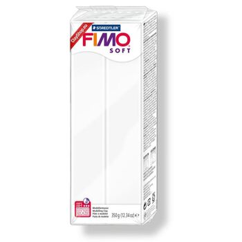 Gros Bloc Fimo Soft - 454g - Blanc