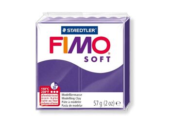 Matériau de modelage Fimo Soft - Blocs standards et couleurs variées 12