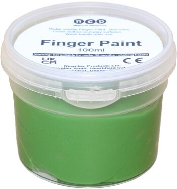 Peintures au doigt - Pots de 100 ml - Différentes couleurs 4