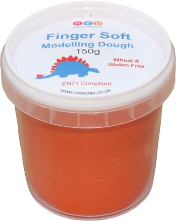 Pâte à Modeler Finger Soft - Pots de 150g - Différentes Couleurs 4
