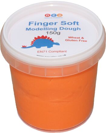 Pâte à Modeler Finger Soft - Pots de 150g - Différentes Couleurs 10