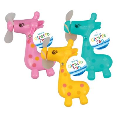 Eventail Girafe - 3 Couleurs