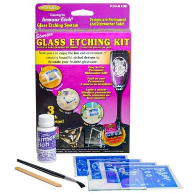 Glass Etching - Starter Kit