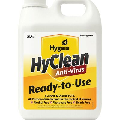 Spray anti-viral HyClean - prêt à l'emploi - 2 tailles disponibles