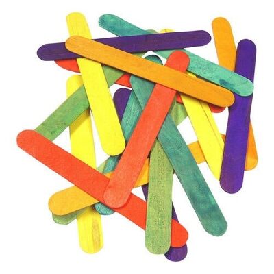 Jumbo Lolly Sticks (farbig) – verschiedene Mengen