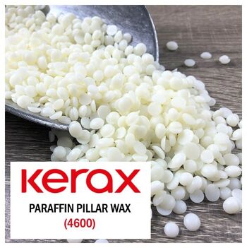 Kerawax 4600 - Cire de mélange de pilier de paraffine - Paraffine entièrement raffinée - Différents poids 2