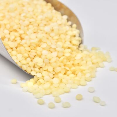 Light Yellow (BP Grade) Beeswax Pellets - Naturally Fragrant Beeswax