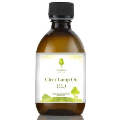 LiveMoor Clear Lamp Oil - 1L