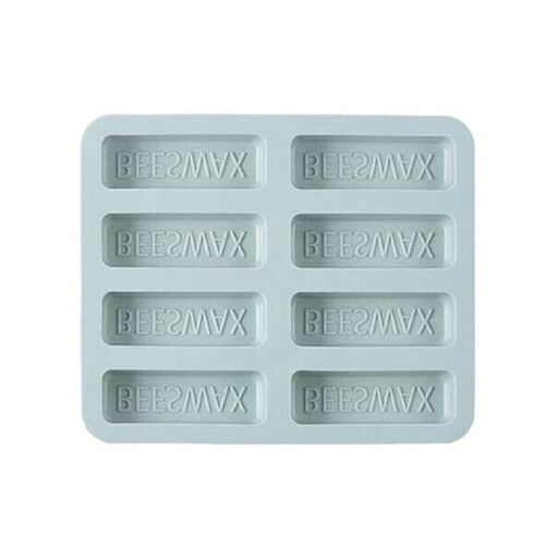 LiveMoor Silicone 8 Cavity Beeswax Bar Moulds