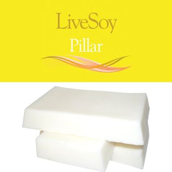 Cire LiveSoy™ (Pillar & Melt) - Pour bougies piliers et cires fondues - Différentes tailles 2